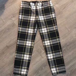 ‼️price dropped 50%‼️Gap plaid ankle pants NWOT